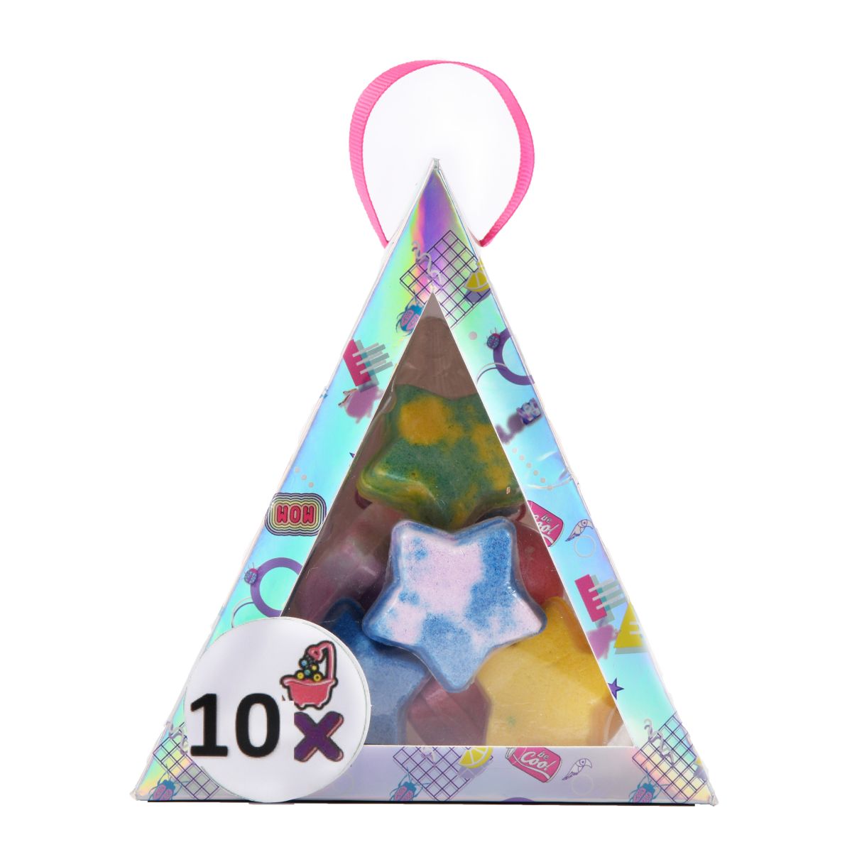Create It Bath Bomb Triangle 10pk