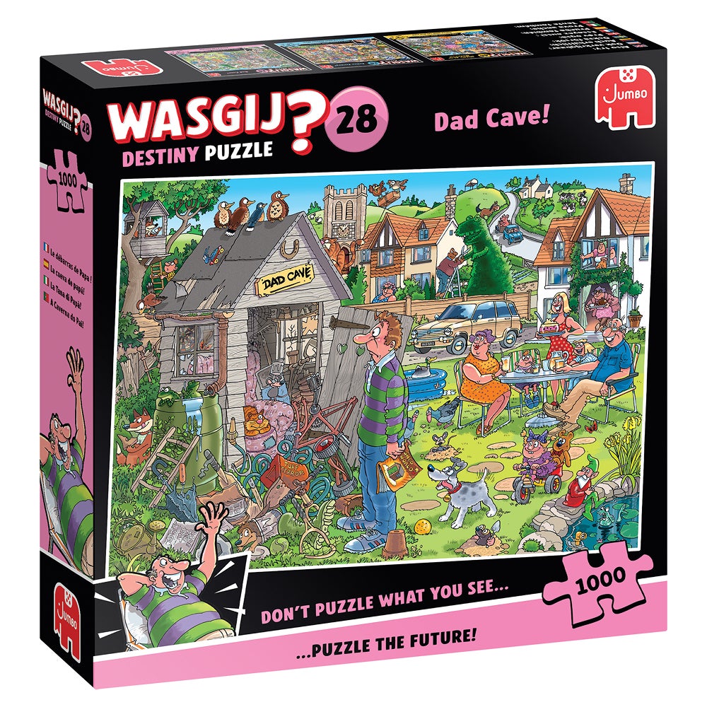 Puslespill 1000 Wasgij Dad Cave