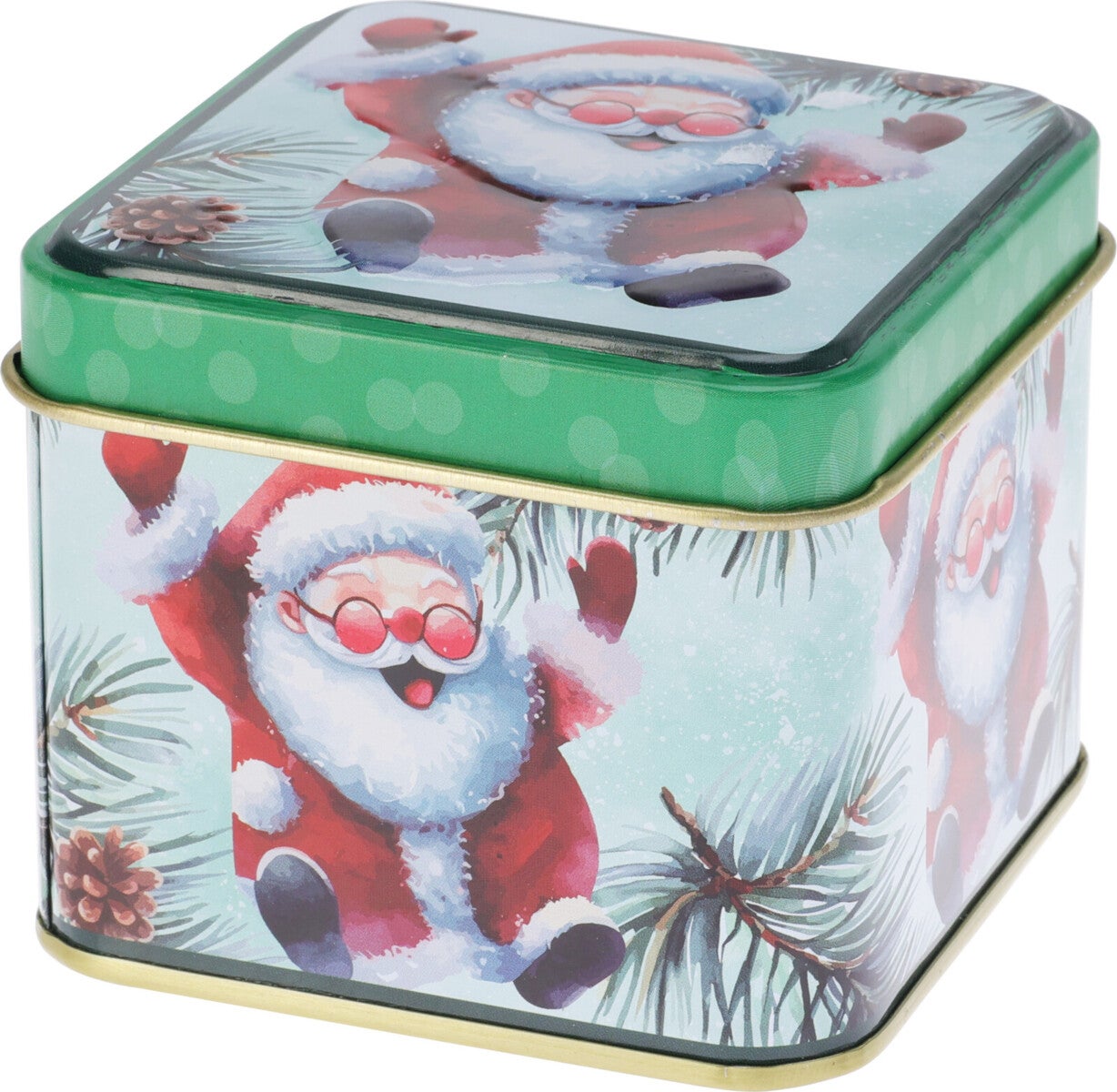 Metallboks Nostalgi Julemotiv