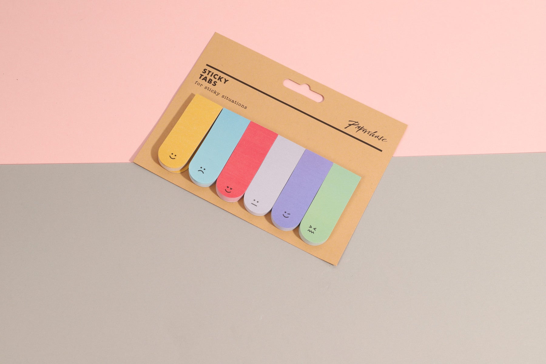 Index Faces Sticky Tabs