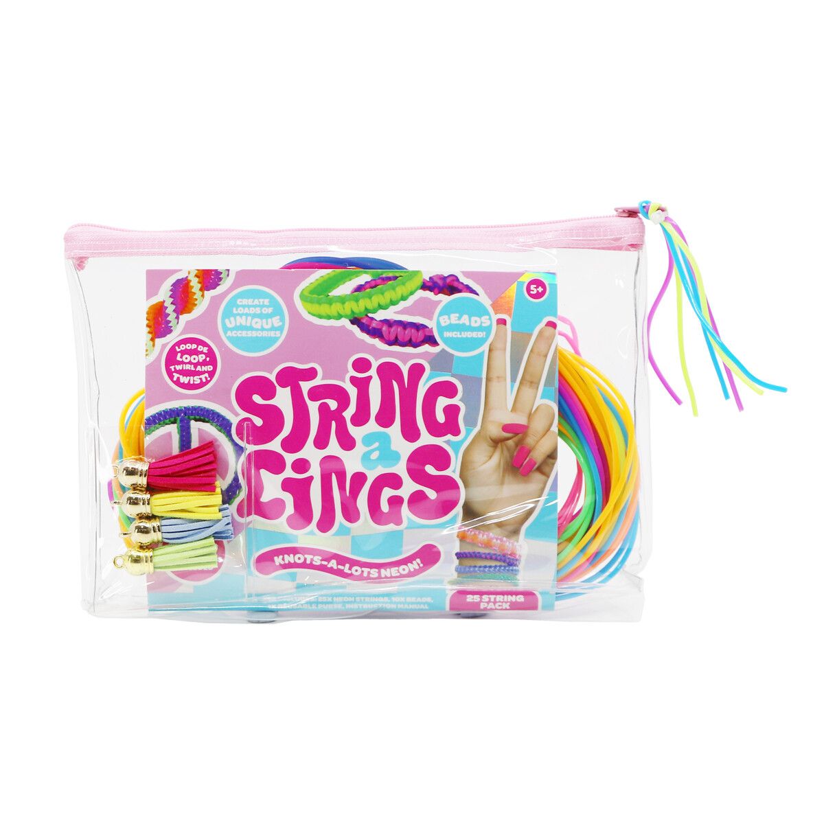 Hobby Stringalings Neon Pastell 25Pk Ass