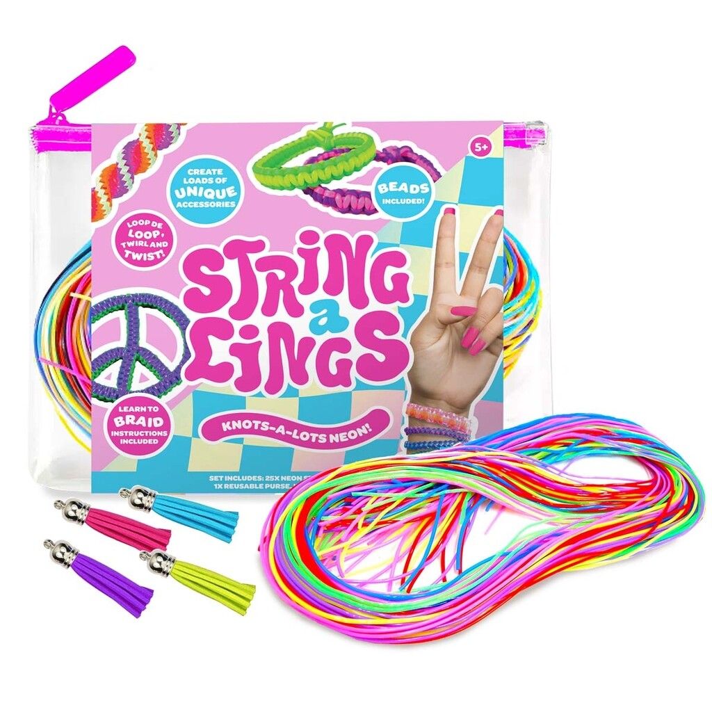 Hobby Stringalings Neon Pastell 25Pk Ass