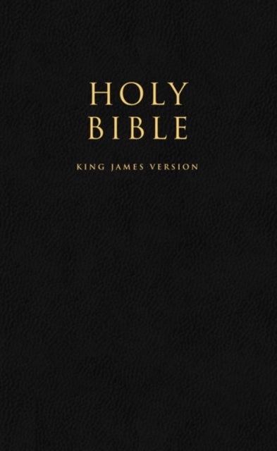 HOLY BIBLE: King James Version (KJV) Popular Gift & Award Black Leatherette Edition - Popular Gift & Award Black Leatherette Edition