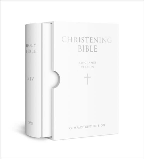 Bilde av Holy Bible: King James Version (kjv) White Compact Christening Edition Av Collins Kjv Bibles