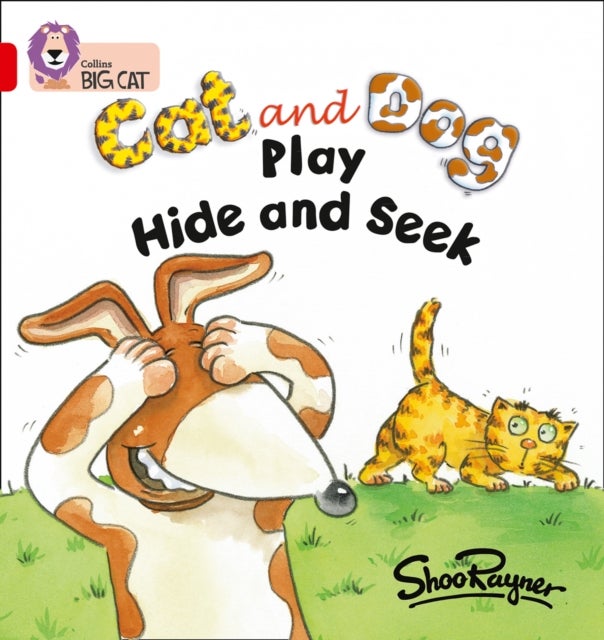 Bilde av Cat And Dog Play Hide And Seek