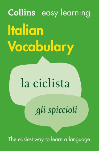 Bilde av Easy Learning Italian Vocabulary Av Collins Dictionaries