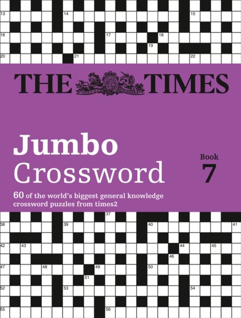 The Times 2 Jumbo Crossword Book 7 - 60 Large General-Knowledge Crossword Puzzles