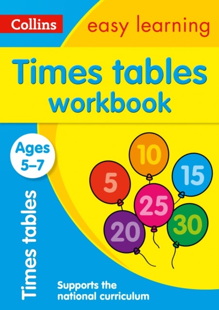 Times Tables Workbook Ages 5-7 av Collins Easy Learning