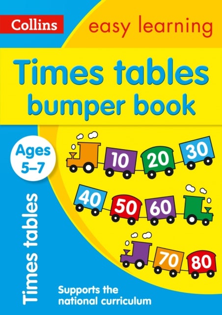 Times Tables Bumper Book Ages 5-7 av Collins Easy Learning