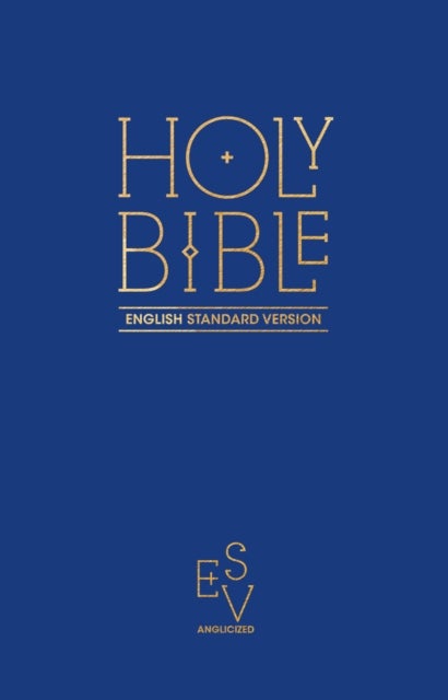Bilde av Holy Bible: English Standard Version (esv) Anglicised Pew Bible (blue Colour)