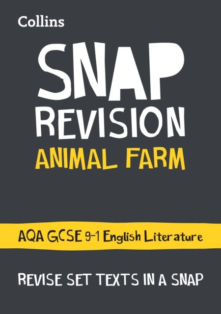 Bilde av Animal Farm: Aqa Gcse 9-1 English Literature Text Guide Av Collins Gcse