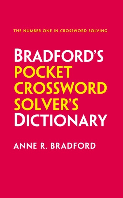 Bilde av Bradford&#039;s Pocket Crossword Solver&#039;s Dictionary Av Anne R. Bradford, Collins Puzzles