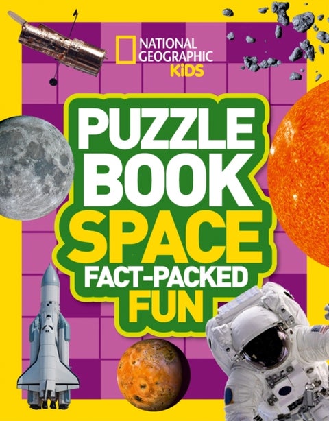 Puzzle Book Space - Brain-Tickling Quizzes, Sudokus, Crosswords and Wordsearches
