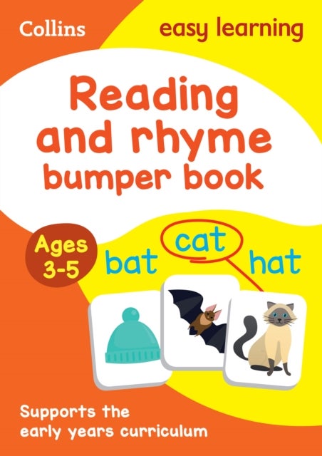 Reading and Rhyme Bumper Book Ages 3-5 - Ideal for Home Learning