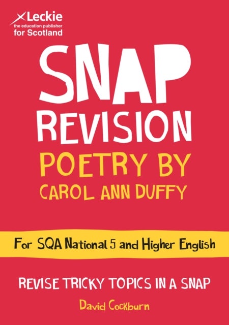 Bilde av National 5/higher English Revision: Poetry By Carol Ann Duffy Av David Cockburn