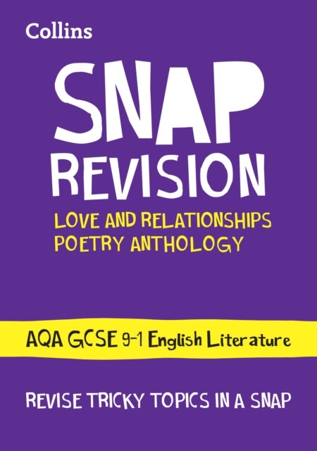 Bilde av Aqa Poetry Anthology Love And Relationships Revision Guide Av Collins Gcse