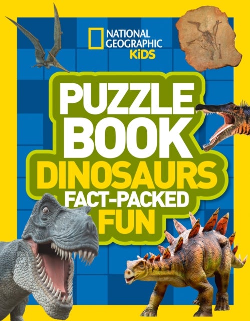 Puzzle Book Dinosaurs - Brain-Tickling Quizzes, Sudokus, Crosswords and Wordsearches