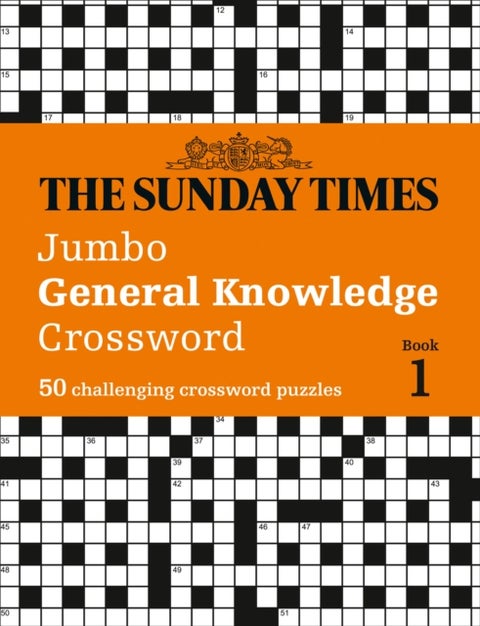 The Sunday Times Jumbo General Knowledge Crossword Book 1 - 50 General Knowledge Crosswords