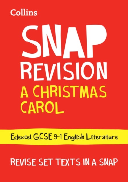 Bilde av A Christmas Carol: Edexcel Gcse 9-1 English Literature Text Guide Av Collins Gcse