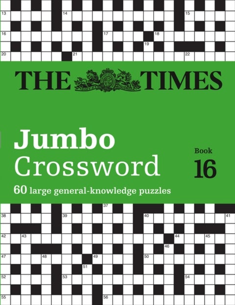 The Times 2 Jumbo Crossword Book 16 - 60 Large General-Knowledge Crossword Puzzles