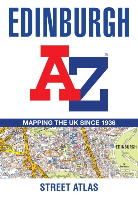 Bilde av Edinburgh A-z Street Atlas Av A-z Maps