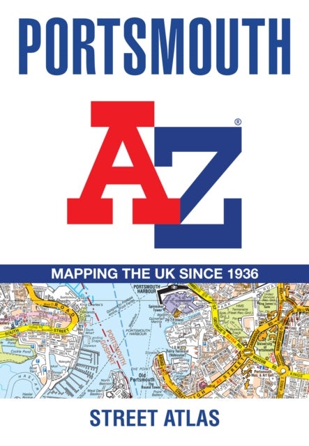 Bilde av Portsmouth A-z Street Atlas Av A-z Maps