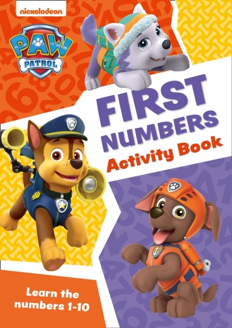 Bilde av Paw Patrol First Numbers Activity Book