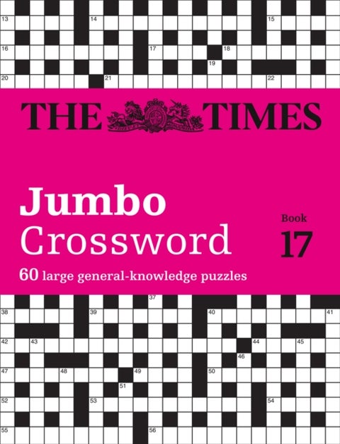 The Times 2 Jumbo Crossword Book 17 - 60 Large General-Knowledge Crossword Puzzles