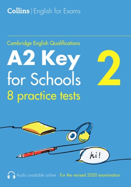Bilde av Practice Tests For A2 Key For Schools (ket) (volume 2) Av Patrick Mcmahon