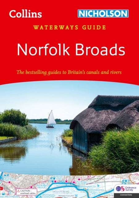 Bilde av Norfolk Broads Av Nicholson Waterways Guides