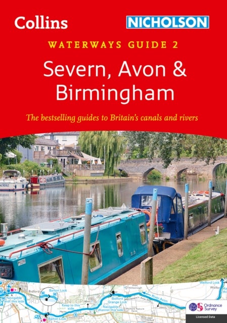 Bilde av Severn, Avon And Birmingham Av Nicholson Waterways Guides