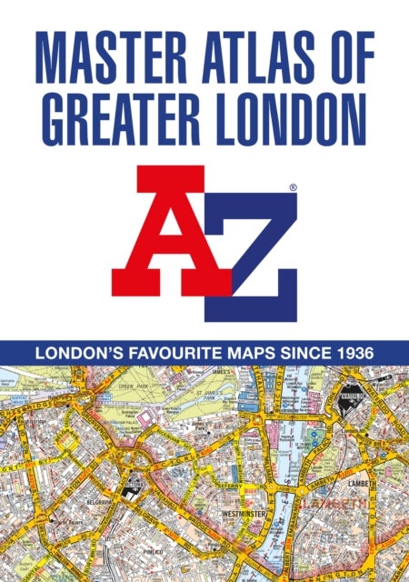 Bilde av A -z Master Atlas Of Greater London Av A-z Maps