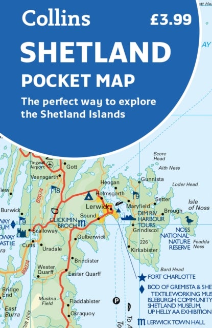 Bilde av Shetland Pocket Map Av Collins Maps