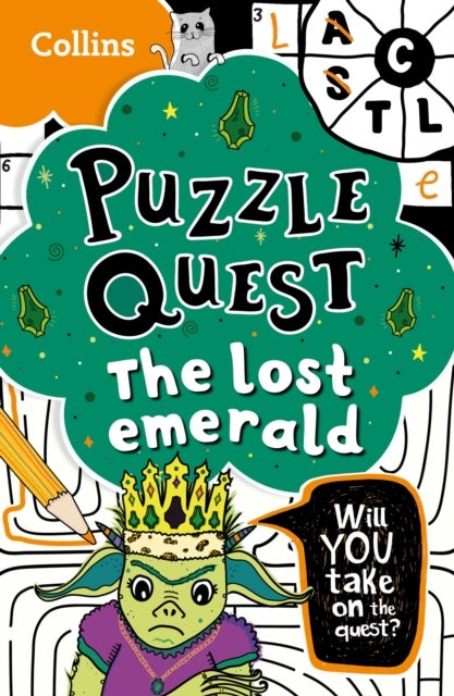 The Lost Emerald - Solve More Than 100 Puzzles in This Adventure Story for Kids Aged 7+
