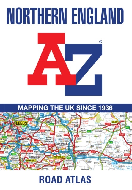 Bilde av Northern England A-z Road Atlas Av A-z Maps