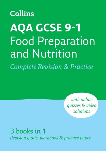 Bilde av Aqa Gcse 9-1 Food Preparation &amp; Nutrition Complete Revision &amp; Practice Av Collins Gcse, Fiona Balding, Kath Callaghan, Suzanne Gray, Barbara M