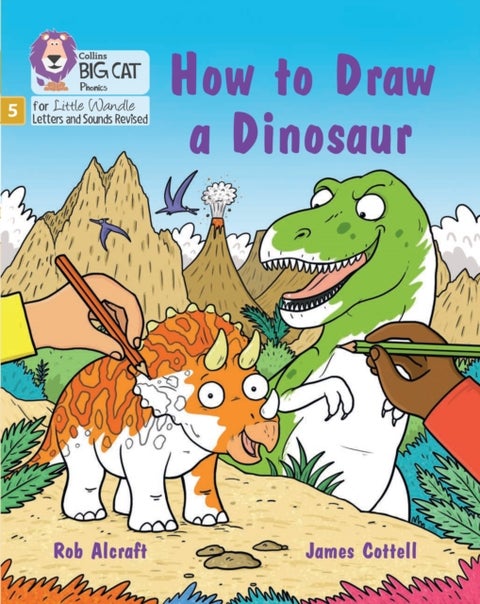 How to Draw a Dinosaur - Phase 5 Set 4 Stretch and Challenge