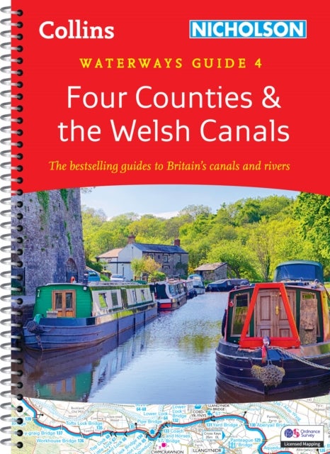 Bilde av Four Counties And The Welsh Canals Av Nicholson Waterways Guides