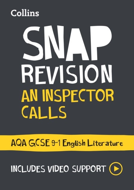Bilde av An Inspector Calls: Aqa Gcse 9-1 English Literature Text Guide Av Collins Gcse