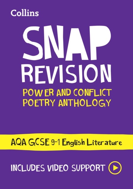 Bilde av Aqa Poetry Anthology Power And Conflict Revision Guide Av Collins Gcse