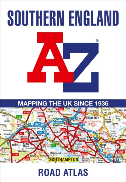 Bilde av Southern England A-z Road Atlas Av A-z Maps