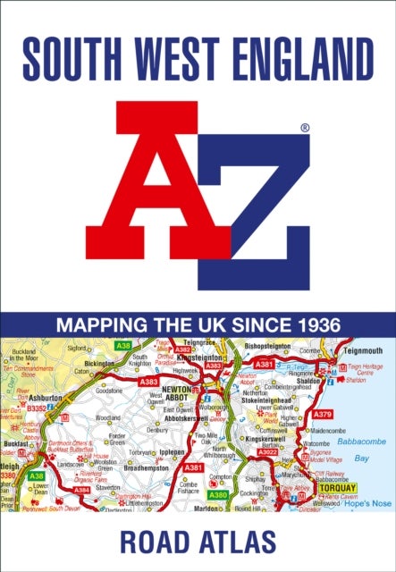 Bilde av South West England A-z Road Atlas Av A-z Maps