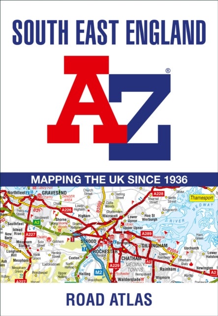 Bilde av South East England A-z Road Atlas Av A-z Maps