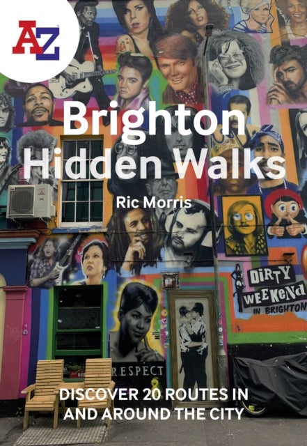 Bilde av A -z Brighton Hidden Walks Av Ric Morris, A-z Maps