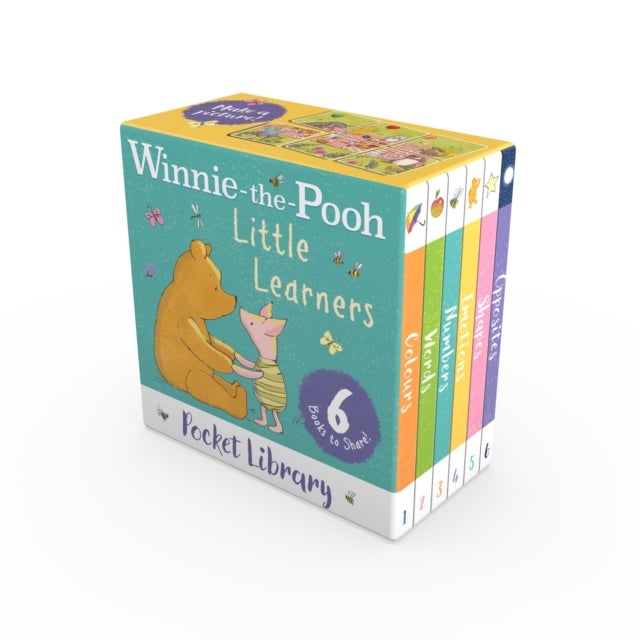 Bilde av Winnie-the-pooh Little Learners Pocket Library Av Winnie-the-pooh