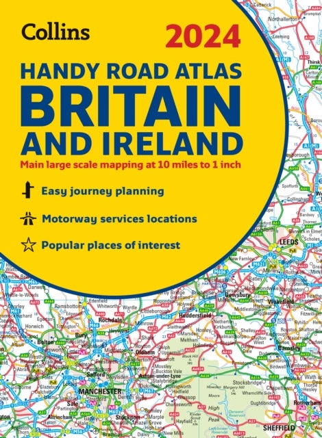 Bilde av 2024 Collins Handy Road Atlas Britain And Ireland Av Collins Maps