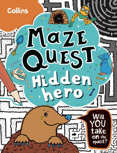 Hidden Hero - Solve 50 Mazes in This Adventure Story for Kids Aged 7+