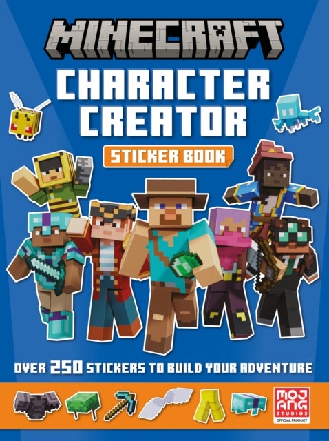 Bilde av Minecraft Character Creator Sticker Book Av Mojang Ab