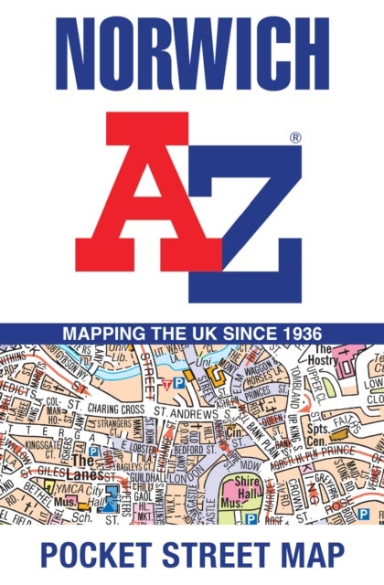 Bilde av Norwich A-z Pocket Street Map Av A-z Maps