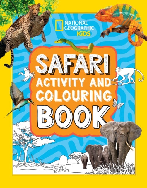Bilde av Safari Activity And Colouring Book Av National Geographic Kids